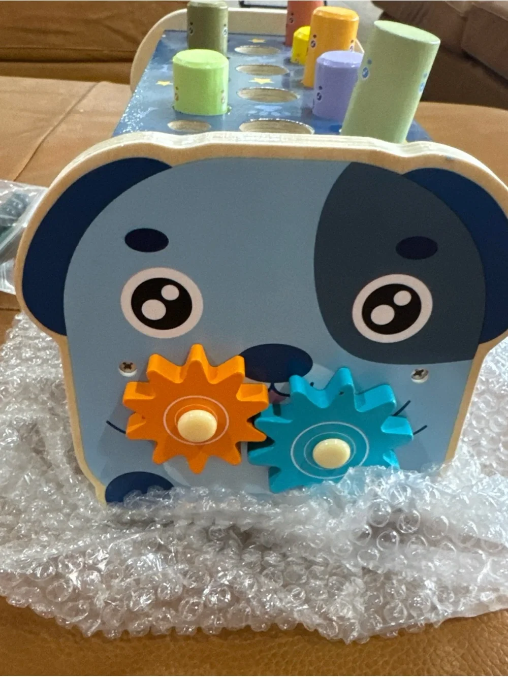 Wooden Montessori Educational new 7 In 1 Hammering And Pounding Ages 12+ Months